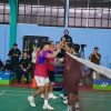 Pasangan Ganda Putra Eksekutif ATR/BPN Tembus Semifinal Bulutangkis HUT ke-54 KORPRI