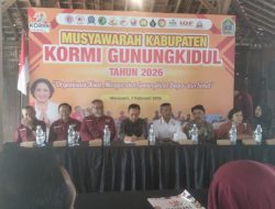 MUSKAB KORMI Gunungkidul 2026 Digelar, Tentukan Ketua Umum Periode 2026–2030