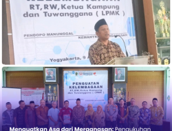 Pengukuhan Tuwanggana ( LPMK ) Mergangsan Tegaskan Komitmen Pelayanan dan Sinergi Wilayah