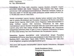 Dugaan Penundaan Berlarut, Kuasa Wajib Pajak Adukan KPP Pratama Bogor ke Ombudsman