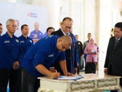 Pengurus KONI Indramayu 2026–2030 Dilantik, Fokus Pembinaan Atlet dan Target Prestasi Porprov Jabar